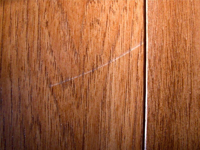 Scratches and Scuffs on Luxury Vinyl Flooring