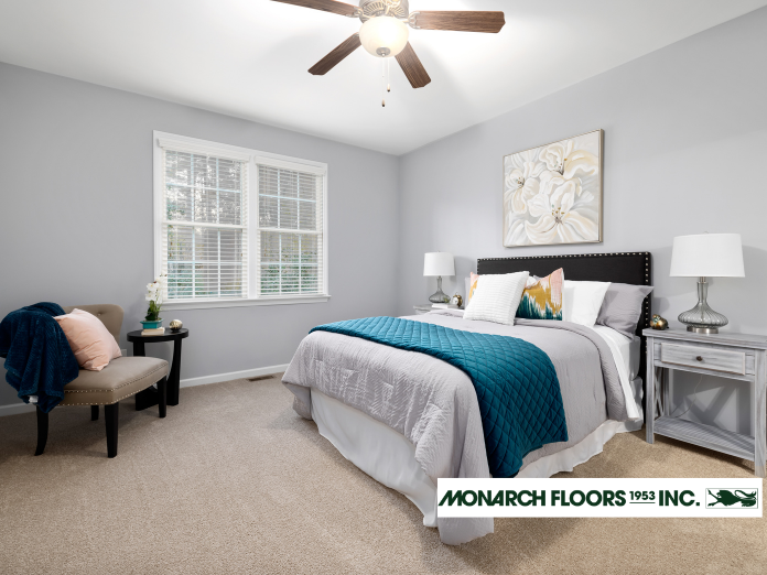 Beautiful Carpet in Bedroom. Monarch Floors, Monarch Floors Edmonton, Monarch Floors Canada, Monarch Floors Near Me, Monarch Floors 1953 Inc, carpet store, carpet store near me, the carpet store, carpet store calgary, carpet store near, carpet flooring st